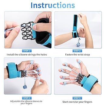 ハンドグリップ トレーナー 快適 ハンドエクサ サイザー 前腕強化剤 Amazon | Tachiuwa 6 個エクササイザー強度トレーナー機器